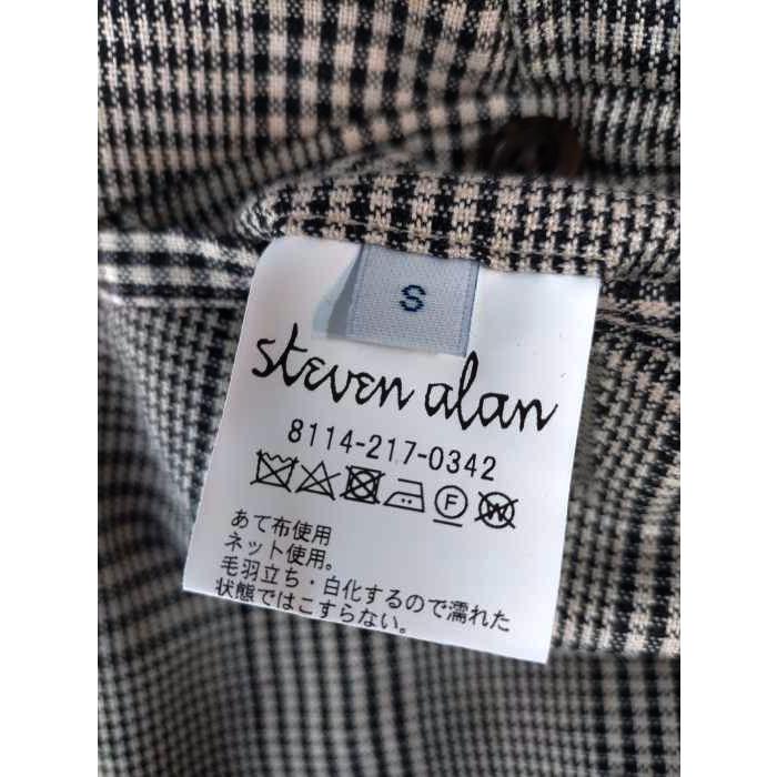 Steven Alan(スティーブンアラン) GLEN CHECK BAGGY STRIGHT/パンツ メ