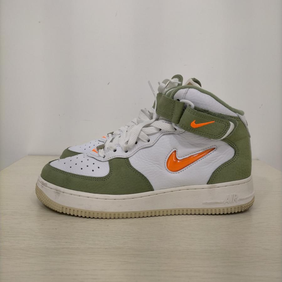 NIKE(ナイキ) Air Force 1 Mid QS Olive Green and Total Or 中古 古着 0523｜bazzstore｜02