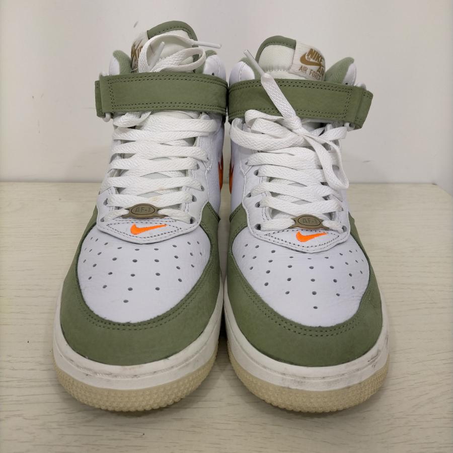 NIKE(ナイキ) Air Force 1 Mid QS Olive Green and Total Or 中古 古着 0523｜bazzstore｜04