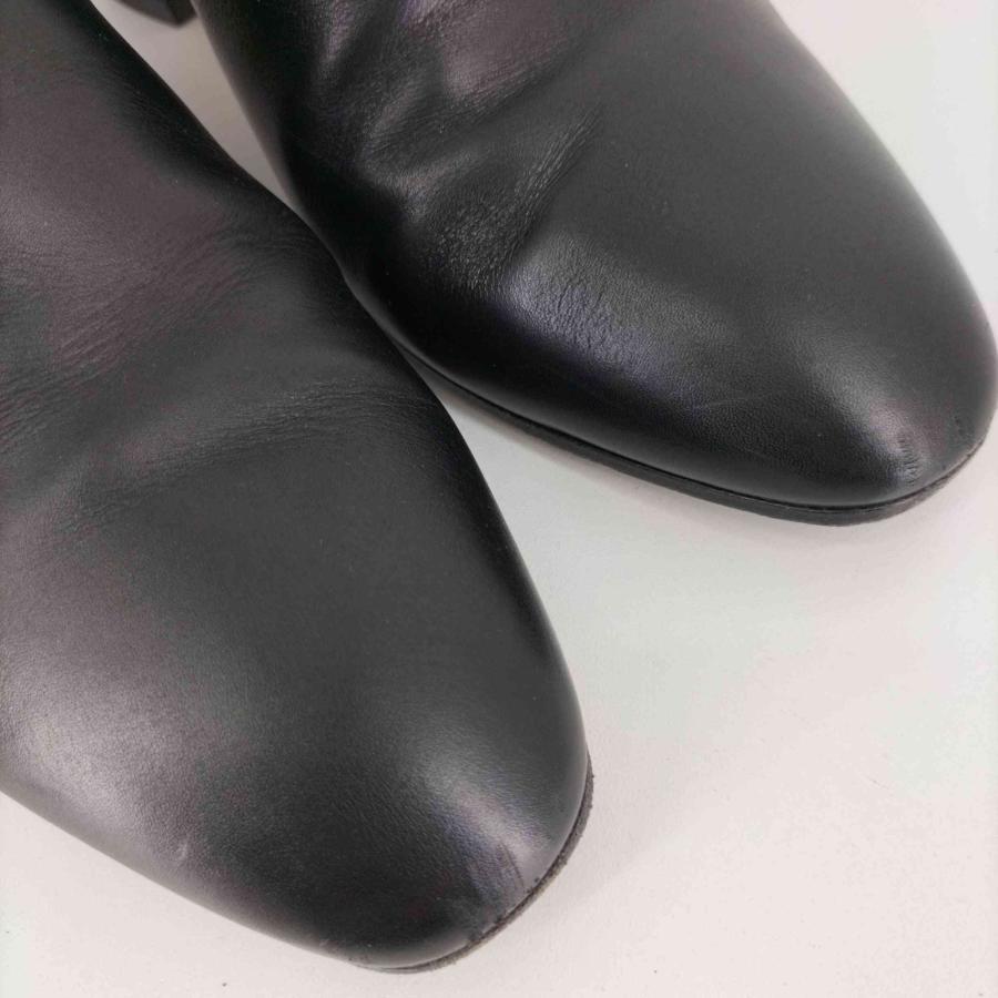 Salvatore Ferragamo(サルヴァトーレフェラガモ) ブーティーバラチェーン ショートブーツ レディース  6 1/2【中古】【ブランド古着バズストア】 FERRAGAMO（フェラガモ） Salvatore Ferragamo(サルヴァトーレ