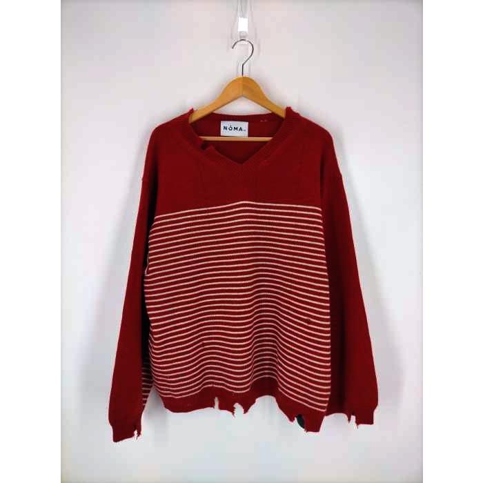 NOMA t.d.(ノーマティーディー) 21AW Damage Stripe Sweater メンズ