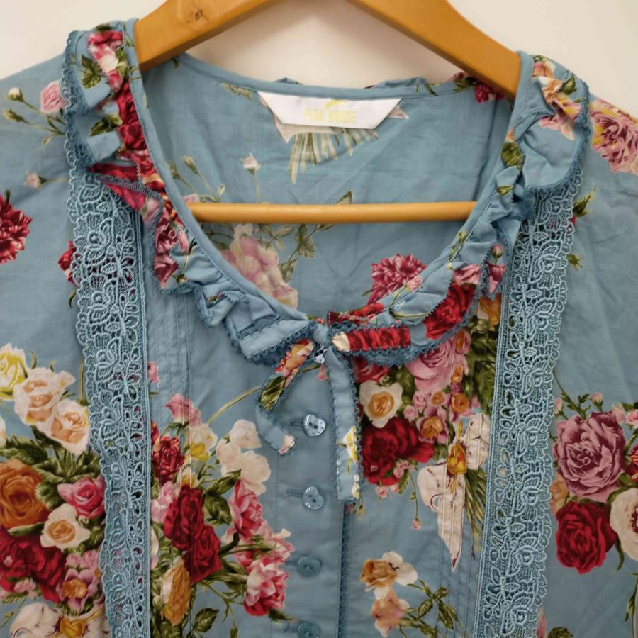 PINK HOUSE(ピンクハウス) エンジェルローズプリントチュニック