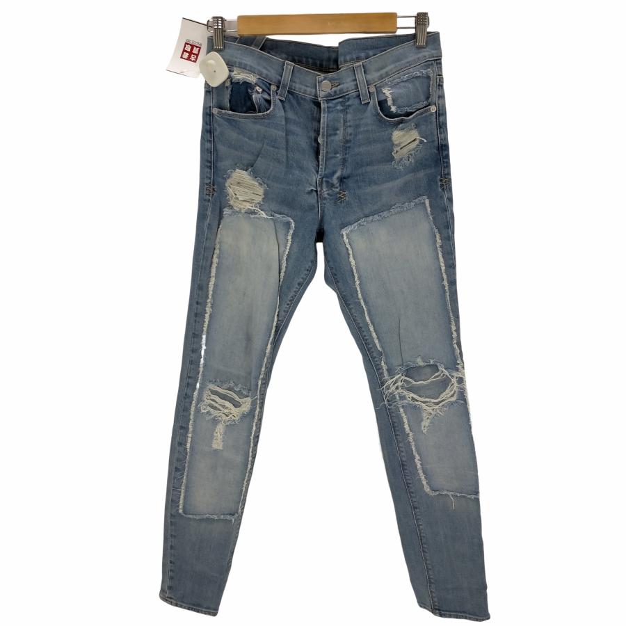 KSUBI(スビ) ダメージ加工 デニムパンツ メンズ UK：30-31 中古 古着 