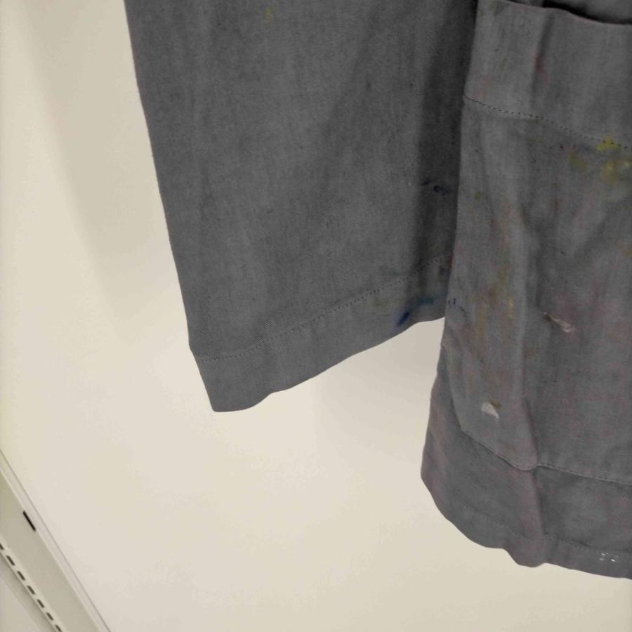 USED古着(ユーズドフルギ) 60-70S スウェーデン軍  ホスピタルジャケット ペイント加工 メンズ  104M【中古】【ブランド古着バズストア】 USED古着(ユーズドフルギ) 60-70S スウェーデン軍 ホスピタル