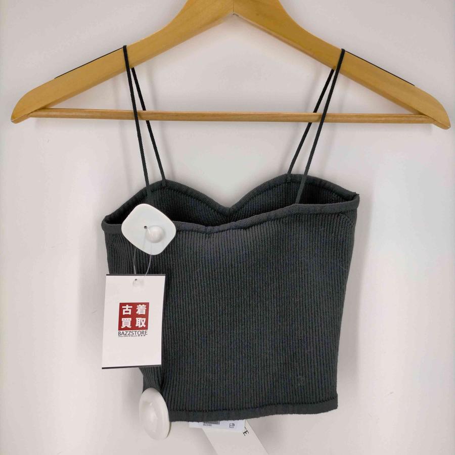 AURALEE(オーラリー) 23SS WASHABLE SILK NYLON KNIT CAMI レディ 中古 