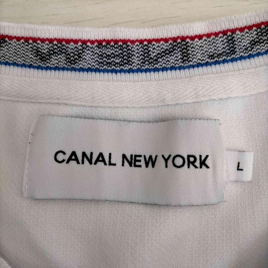CANAL NEW YORK(カナルニューヨーク) ワッフル地 クルーネックロング 