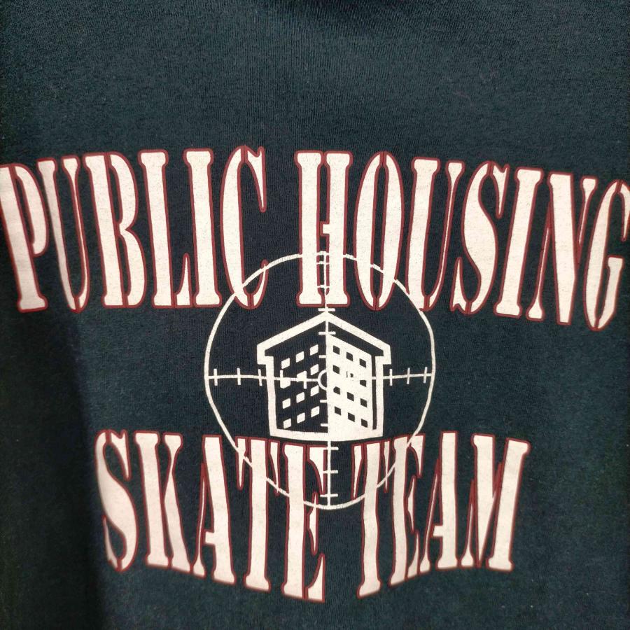 Public Housing Skate Team(パブリックハウジングスケートチーム) フロントプリント 中古 古着 0831｜bazzstore｜05