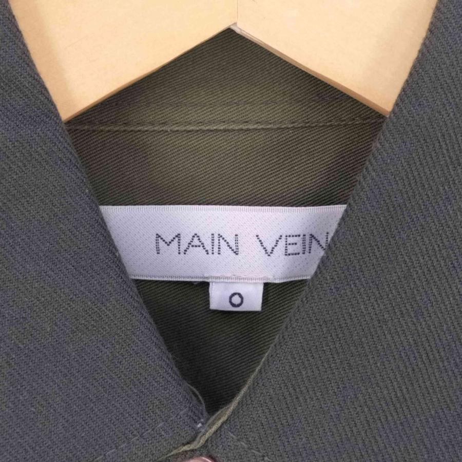 main vein(メインベイン) ウールレーヨンツイルシャツ メンズ  0 中古 古着 0709｜bazzstore｜06