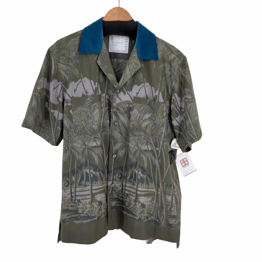 sacai アロハシャツ 半袖シャツ マリンシャツ セットアップ