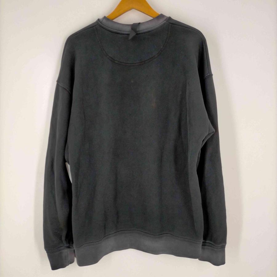 N°21(ヌメロヴェントゥーノ) 前V プリントスウェットカットソー  