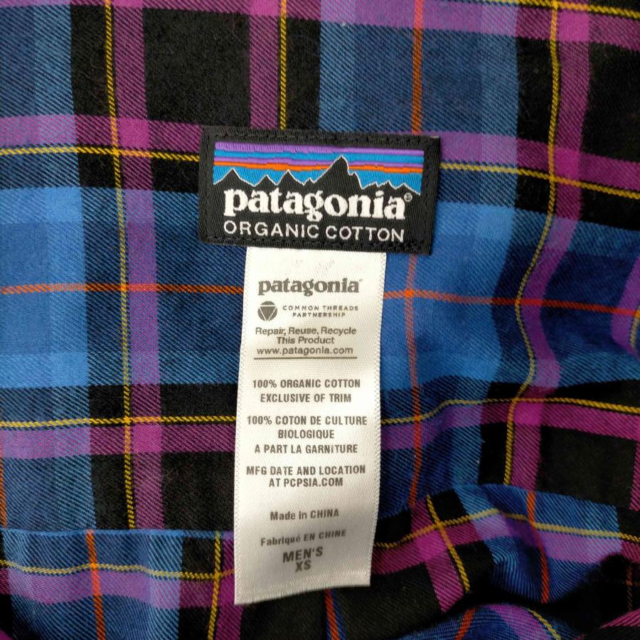 patagonia(パタゴニア) オーガニックコットン チェックシャツ メンズ import：XS  中古 古着 0403｜bazzstore｜06