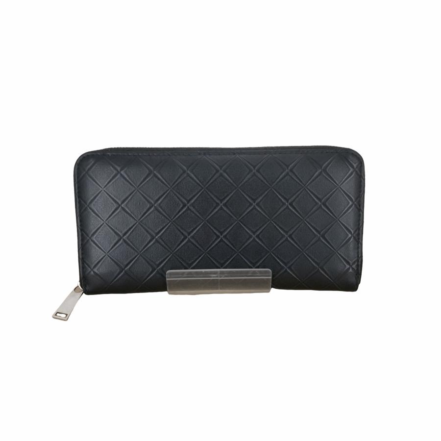 ボッテガ 中古品 正規品！ BOTTEGA VENETA（ボッテガ・ヴェネタ） Embossed Zip Around Wallet メ