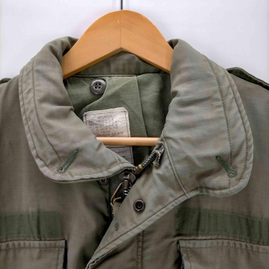 US ARMY(ユーエスアーミー) M-65 3rd モデル ブラスジップ ステンシル