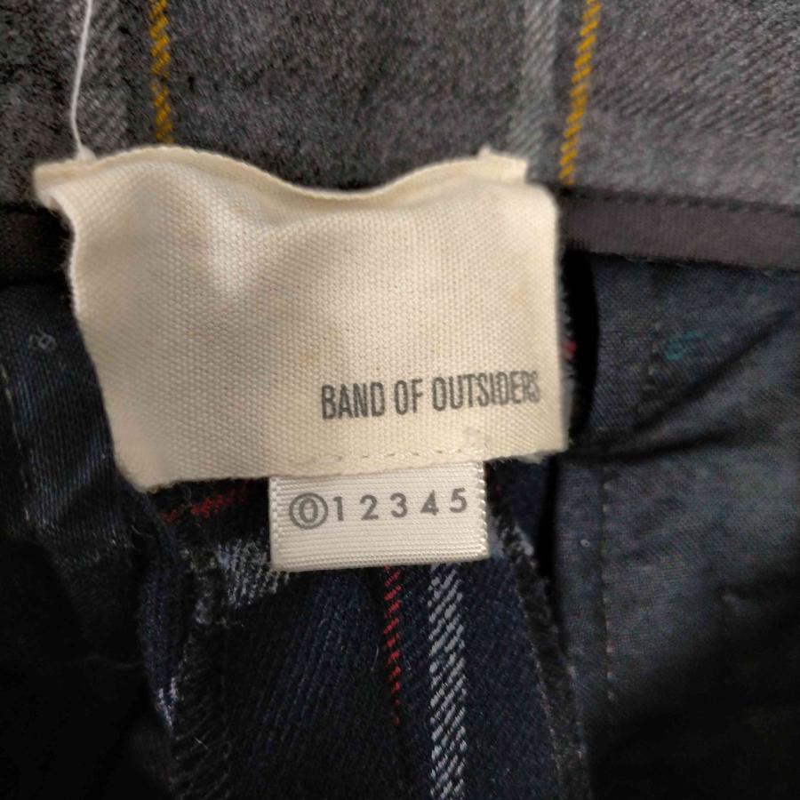 BAND OF OUTSIDERS(バンドオブアウトサイダーズ) チェック柄 レーヨン混 スラックスパンツ 中古 古着 0335｜bazzstore｜06