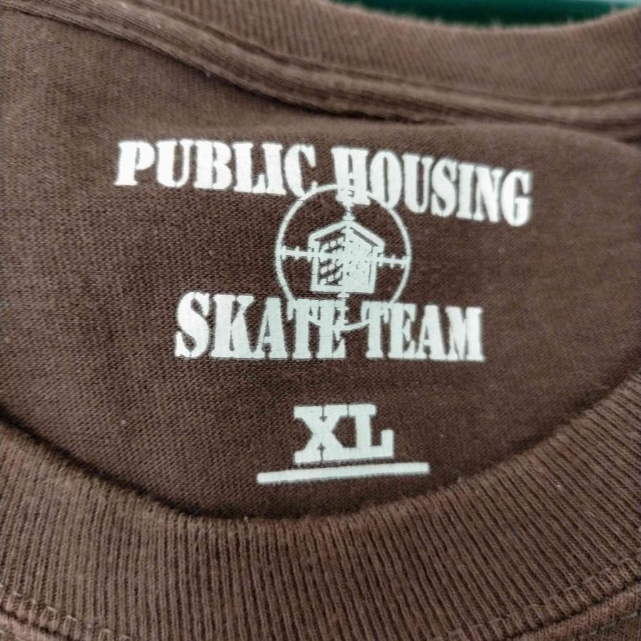 Public Housing Skate Team(パブリックハウジングスケートチーム) プリントTシャツ 中古 古着 0627｜bazzstore｜06