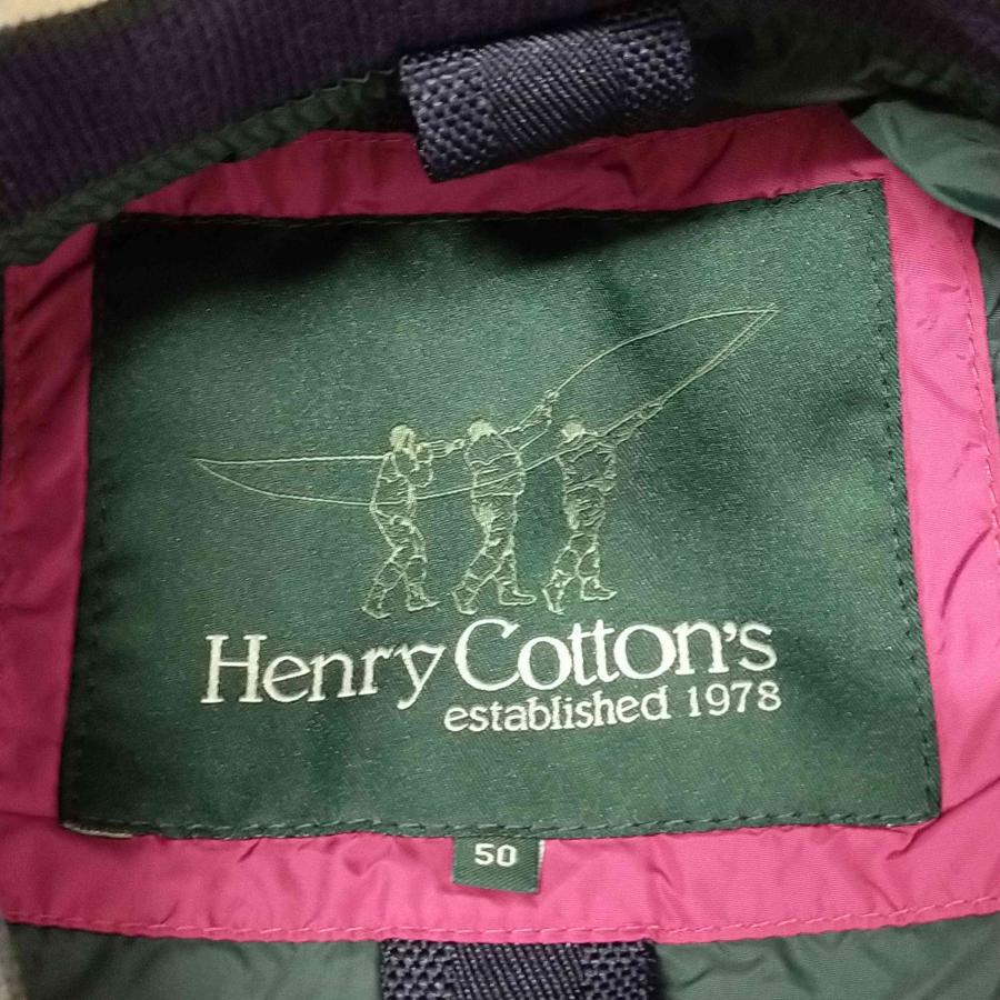 Henry Cottons(ヘンリーコットンズ) ジップアップナイロンジャケット メンズ  50 中古 古着 0953｜bazzstore｜06