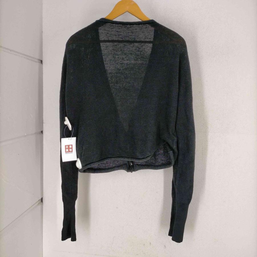 JACQUEMUS(ジャックムス) ツイストリネン ショート丈カーディガン 