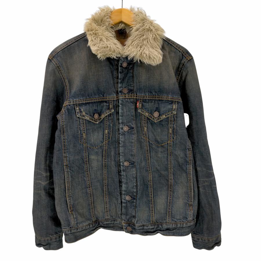 Levis(リーバイス) 加工 中綿キルティングデニムジャケット メンズ JPN 