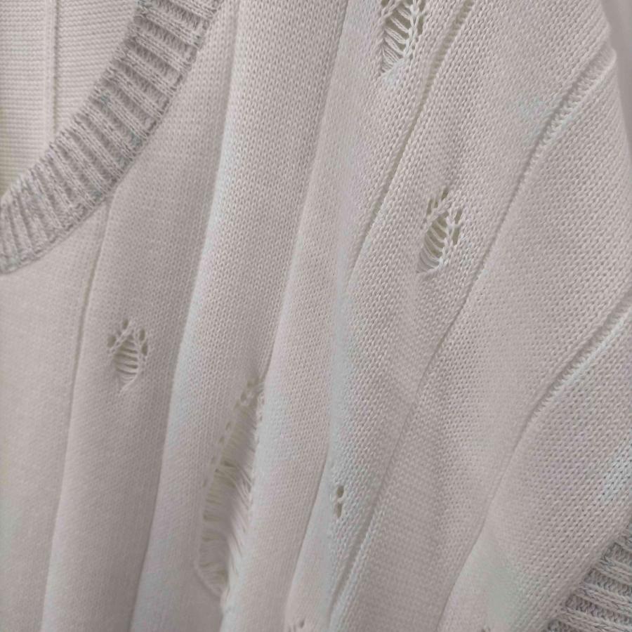 BODYSONG. bodysong.(ボディソング) 23SS BUBBLEGUM DAMAGE KNIT VEST