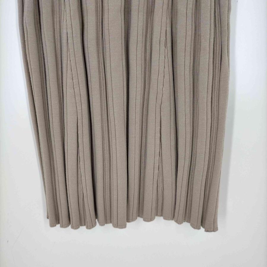 anuans(アニュアンス) ランダムリブニットタイトワンピース レディース