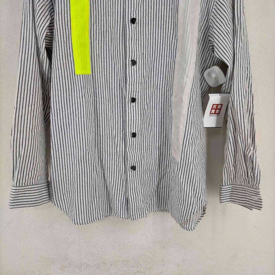 MILKBOY(ミルクボーイ) ギミック ストライプシャツ メンズ JPN：S  中古 古着 1247｜bazzstore｜04