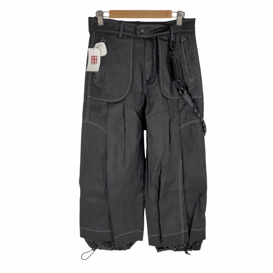 NUT EMPEROR WIDE PU LEATHER PANTS