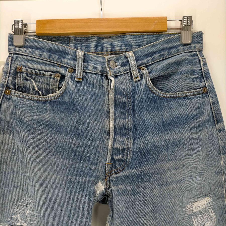 Levis(リーバイス) 501 66前期 裏ボタン刻印6 スモールe 赤耳 ボタンフライデニムパンツ メ 中古 古着 0810｜bazzstore｜03