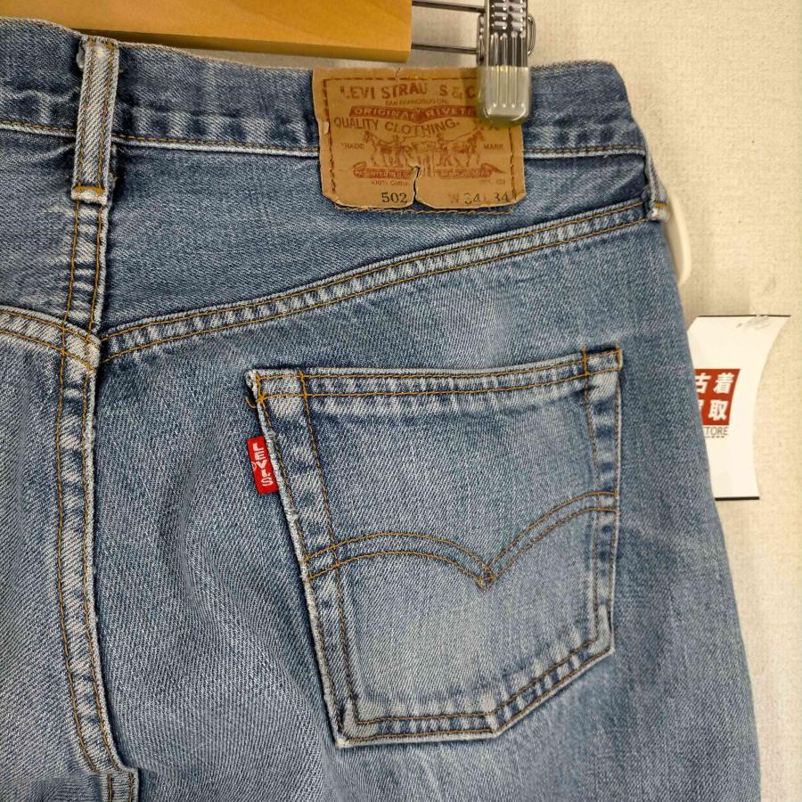 Levis(リーバイス) ボタン裏J22 日本製 502 復刻 ジップフライテーパードデニム メンズ  3 中古 古着 0430｜bazzstore｜05