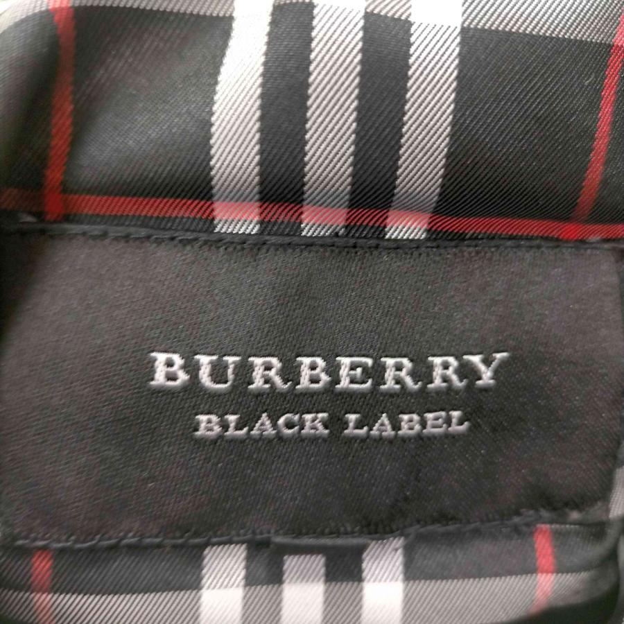 BURBERRY BLACK LABEL(バーバリーブラックレーベル) ホース刺繍 裏地チェック ダウンジ 中古 古着 0645｜bazzstore｜06