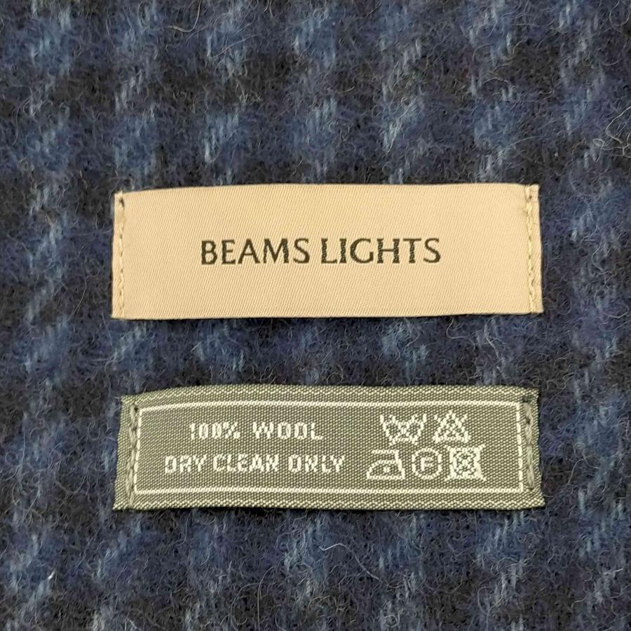 BEAMS Lights(ビームスライツ) ウールチェックマフラー  メンズ 表記無  中古 古着 0804｜bazzstore｜06