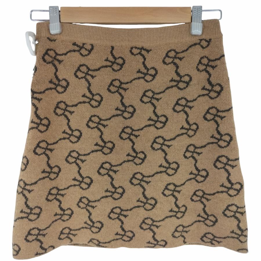 rokh rokh(ロック) 20AW モノグラムニットミニスカート レディース  