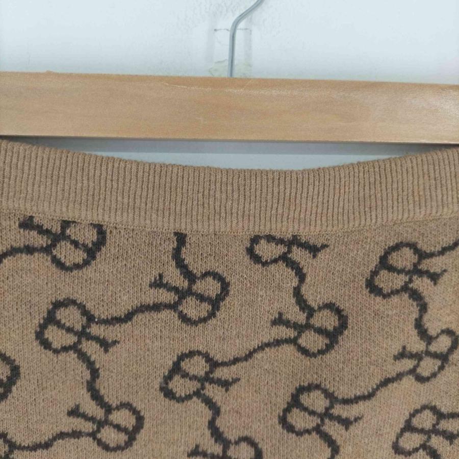 rokh rokh(ロック) 20AW モノグラムニットミニスカート レディース  