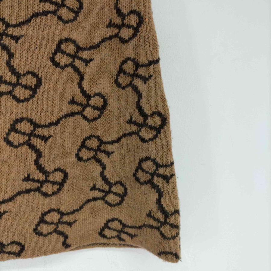 rokh rokh(ロック) 20AW モノグラムニットミニスカート レディース  