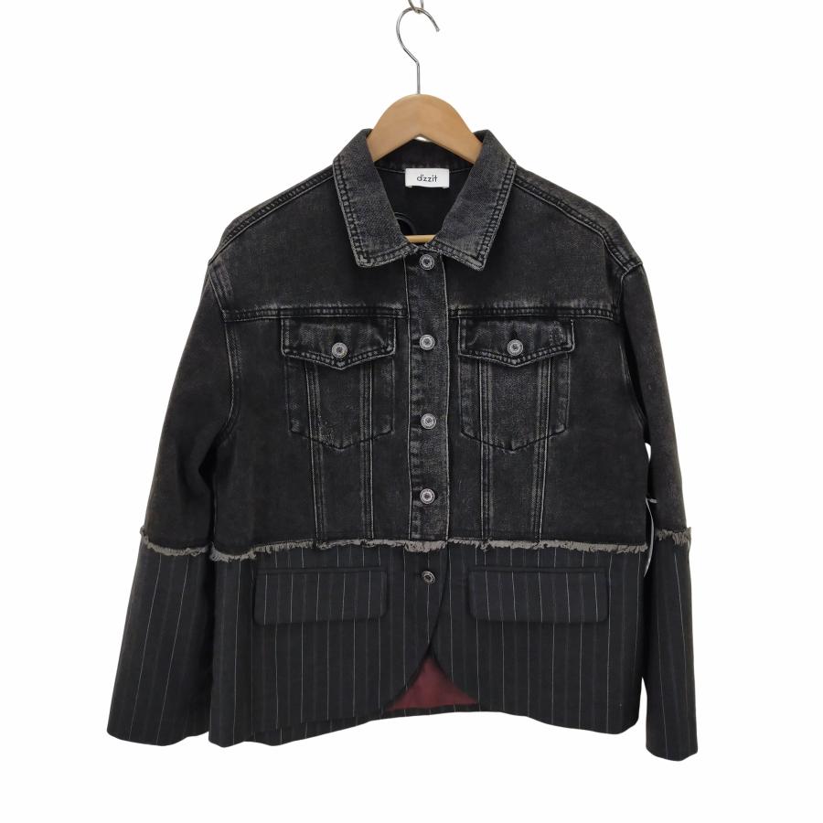 dzzit(ディジット) スーツドッキングデニム スカートセットアップ  