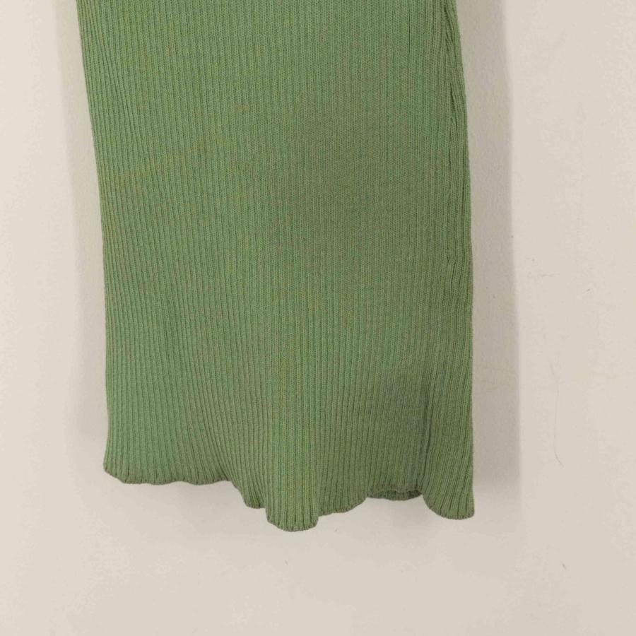 soduk(スドーク) 20SS Colored stitch slit knit trousers レデ 中古 