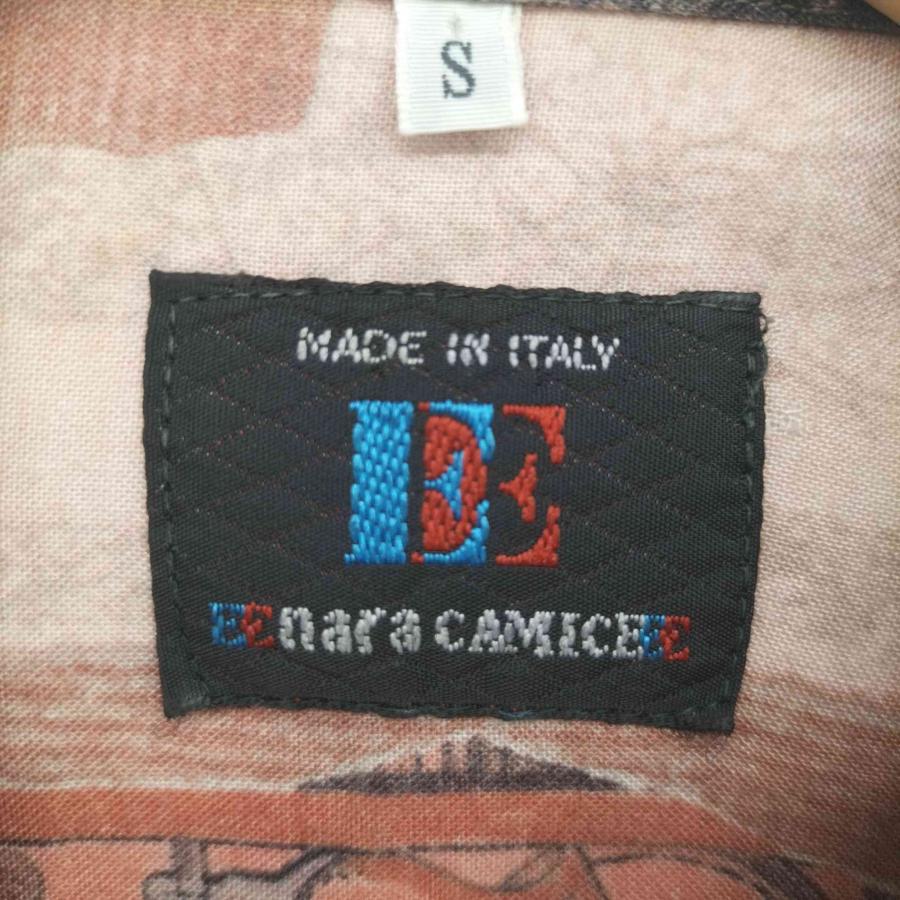 NARA CAMICIE(ナラカミーチェ) イタリア製 総柄 シャツ メンズ import：S  中古 古着 0924｜bazzstore｜06