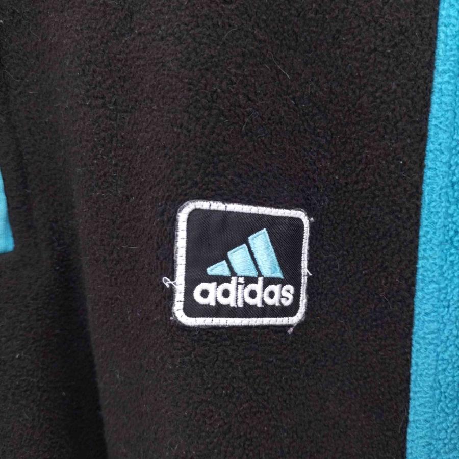 adidas(アディダス) 90-2000s パフォーマンスロゴ ハーフジップ プルオーバーフリース メン 中古 古着 0244｜bazzstore｜04