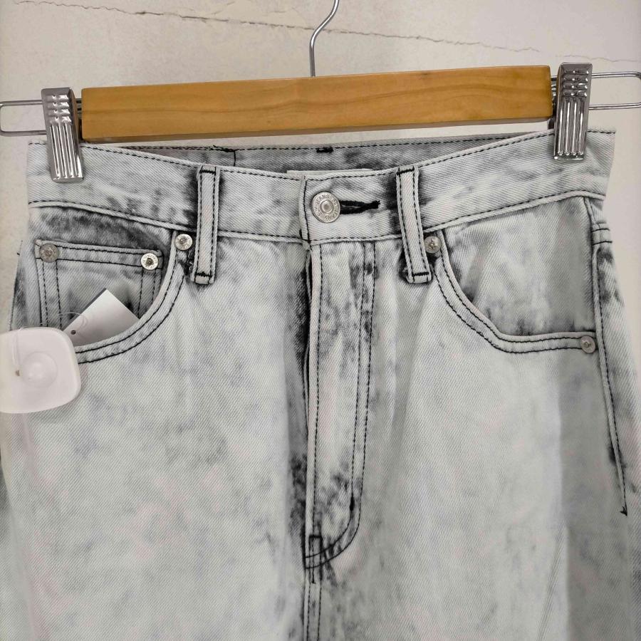 SLY JEANS(スライジーンズ) ハードウォッシュ フレアデニム レディース US：24  中古 古着 0225｜bazzstore｜03