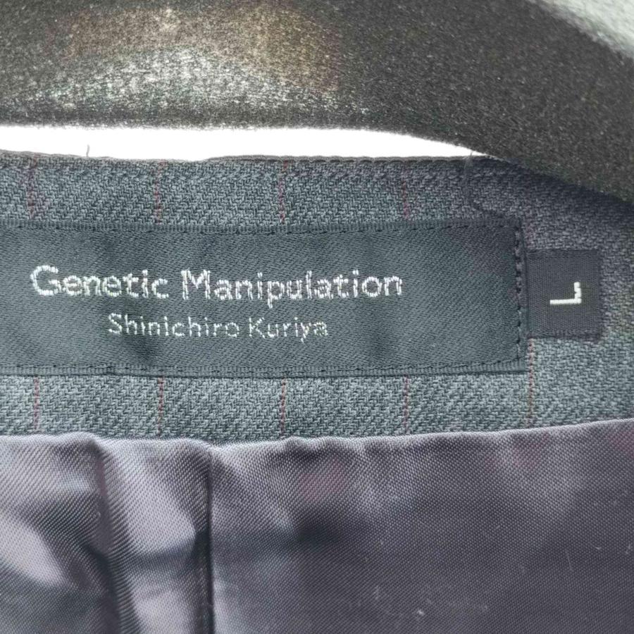 Genetic Manipulation(ジェネティックマニュピュレイション) ストライプ柄ベスト メンズ 中古 古着 0805｜bazzstore｜06