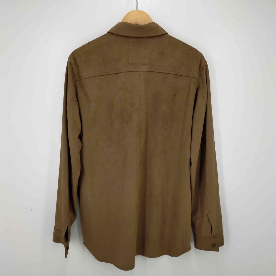 ZARA(ザラ) FAUX SUEDE OVERSHIRT メンズ JPN：M  中古 古着 0950｜bazzstore｜02