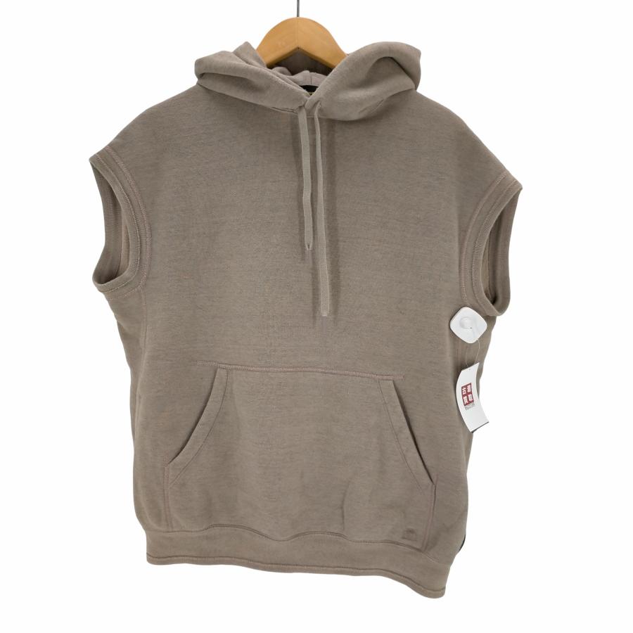 DRAWER Drawer(ドゥロワー) コットンカシミヤ ノースリーブ 裏起毛  