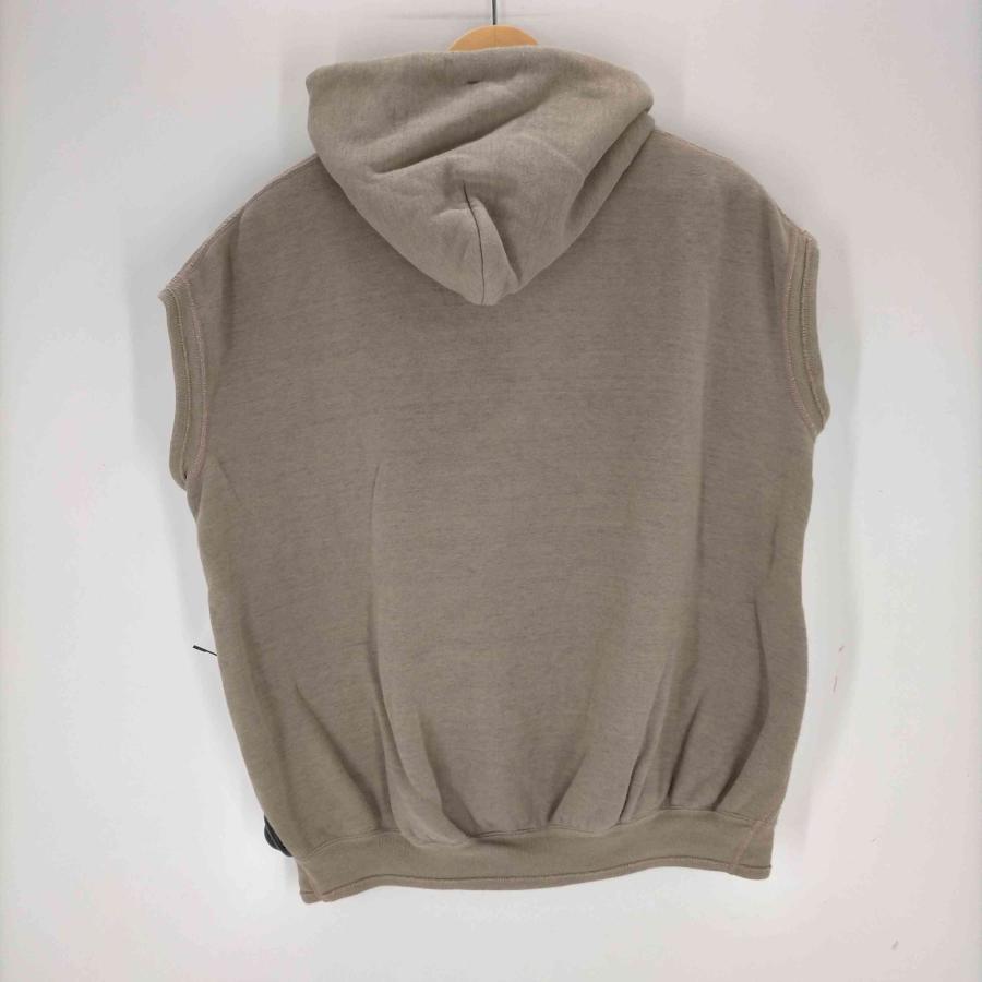 DRAWER Drawer(ドゥロワー) コットンカシミヤ ノースリーブ 裏起毛  