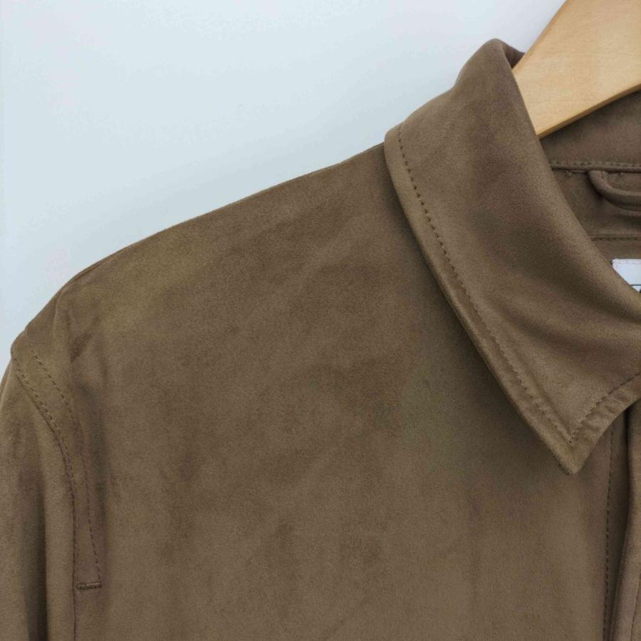 ZARA(ザラ) FAUX SUEDE OVERSHIRT メンズ import：S  中古 古着 0443｜bazzstore｜03