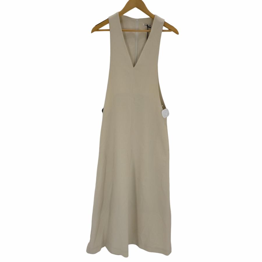 AURALEE(オーラリー) TENSE WOOL DOUBLE CLOTH DRESS ivory レデ 中古 