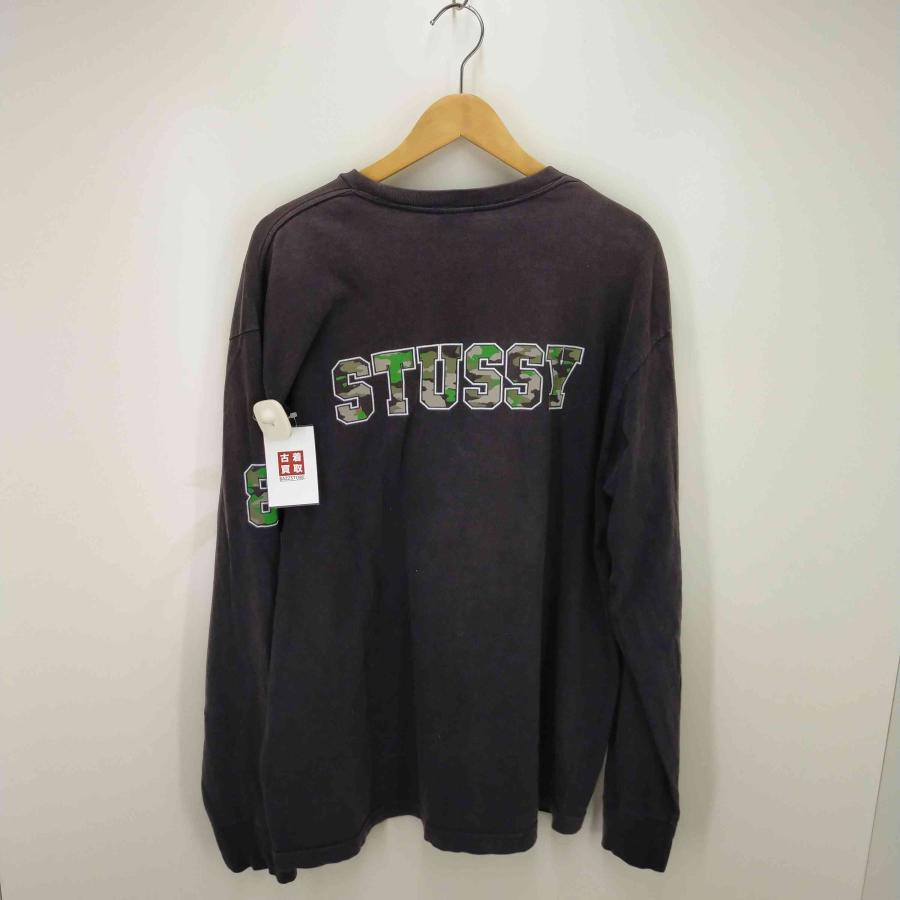 Stussy(ステューシー) Sロゴプリント長袖tシャツ メンズ  XL 中古 古着 1004｜bazzstore｜02