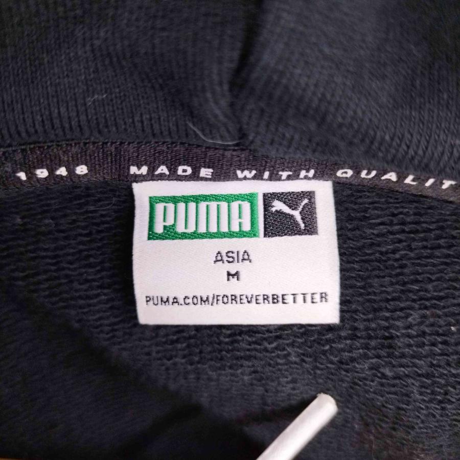 PUMA(プーマ) フロントロゴ サイドライン スウェットパーカーワンピース レディース JPN：M  中古 古着 0743｜bazzstore｜06