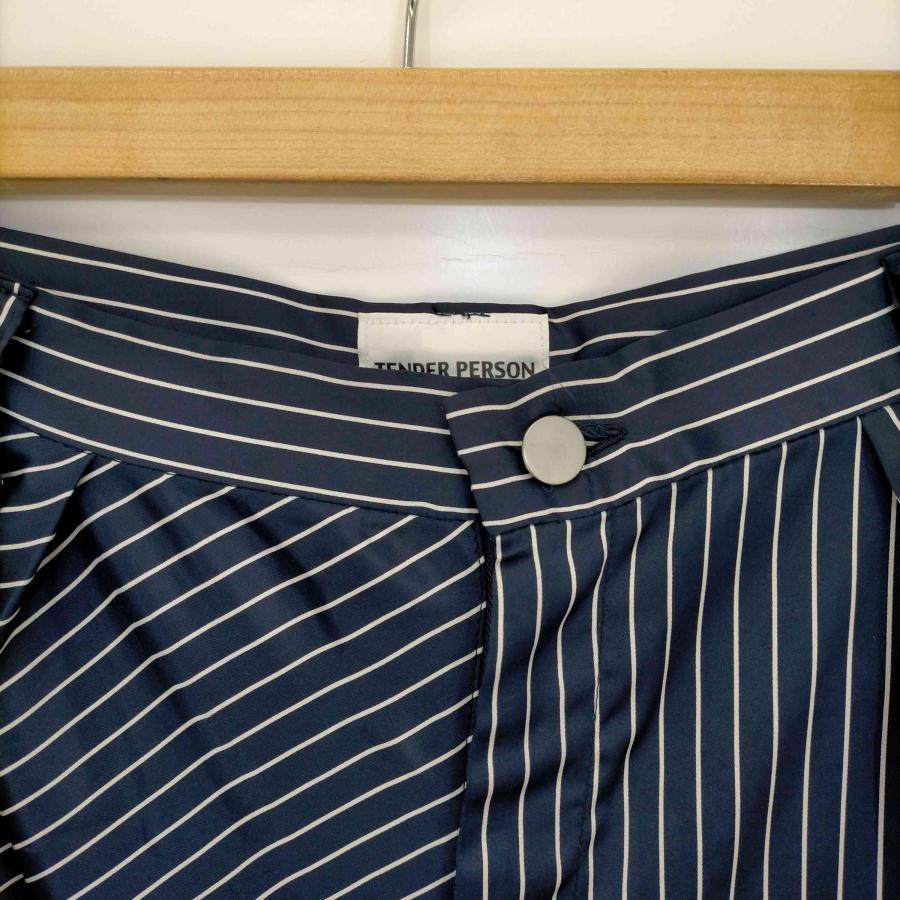 tender person スラックス ズボン TENDER PERSON（テンダーパーソン） ストライプ ワイドスラックス