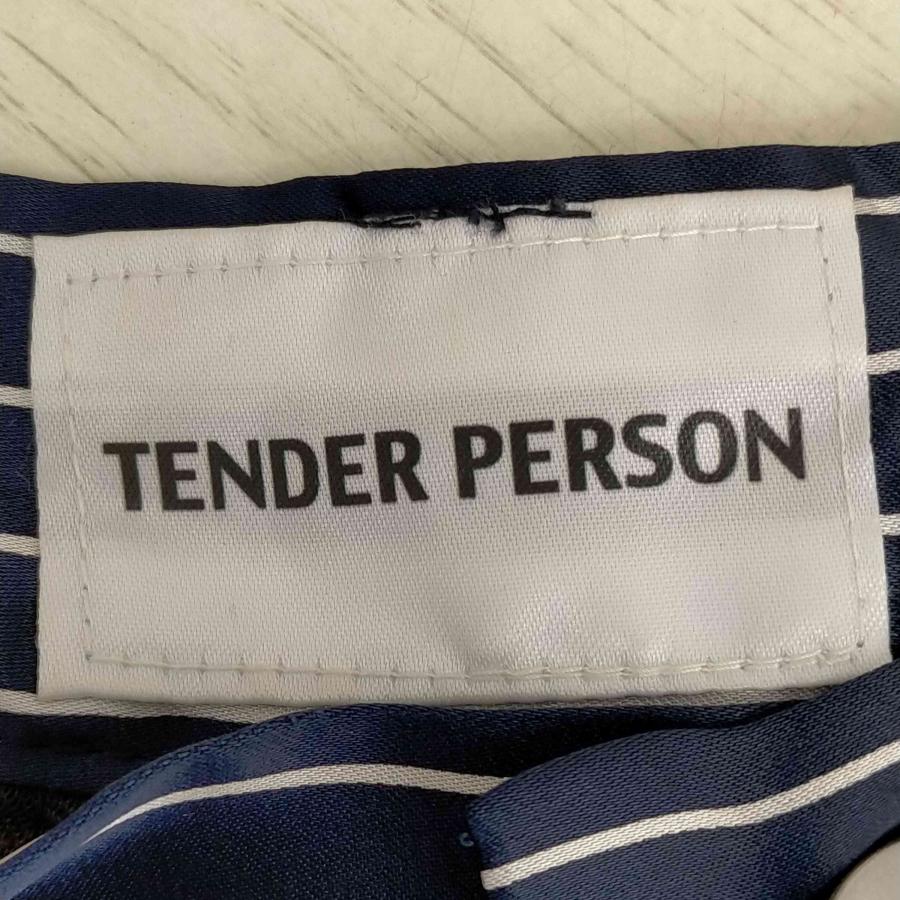 TENDER PERSON（テンダーパーソン） ストライプ ワイドスラックス