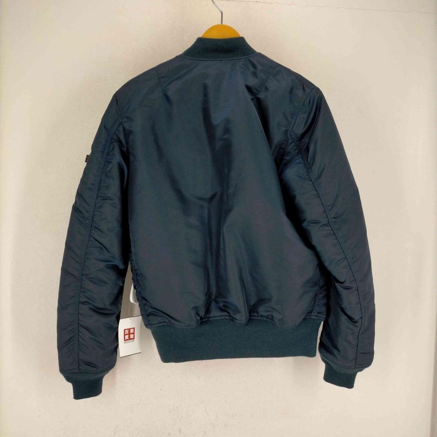 ALPHA INDUSTRIES(アルファインダストリーズ) MA-1 メンズ JPN：M  中古 古着 1224｜bazzstore｜02