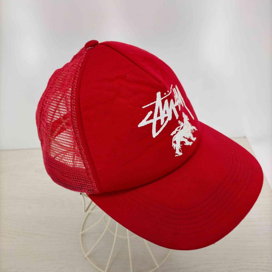 Stussy(ステューシー) 00s HATS ライオンメッシュキャップ メンズ FREE  中古 古着 0902｜bazzstore｜04